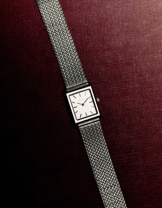 Breda - Virgil Tethered Metal Mesh Watch, 20MM