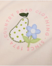 Country Road - Organically Grown Cotton Pear Long Sleeve T-shirt
