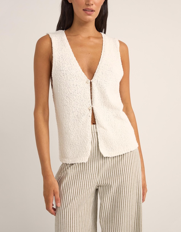 Rhythm - Adele Longline Knit Vest