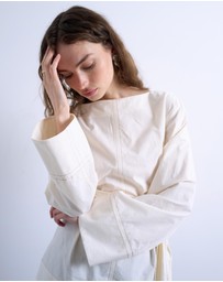 TOPSHOP - Tie Waist Top