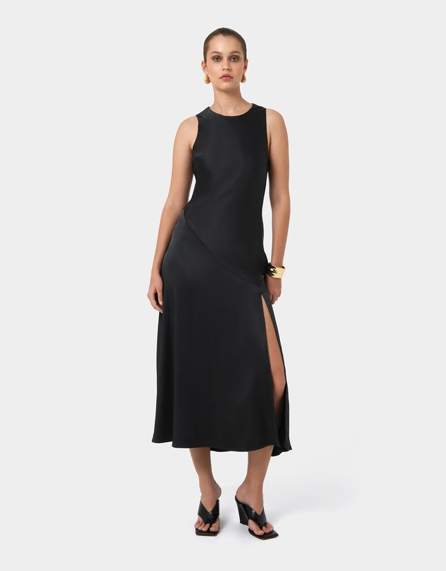 Forcast - Louisa Satin Bias Dress