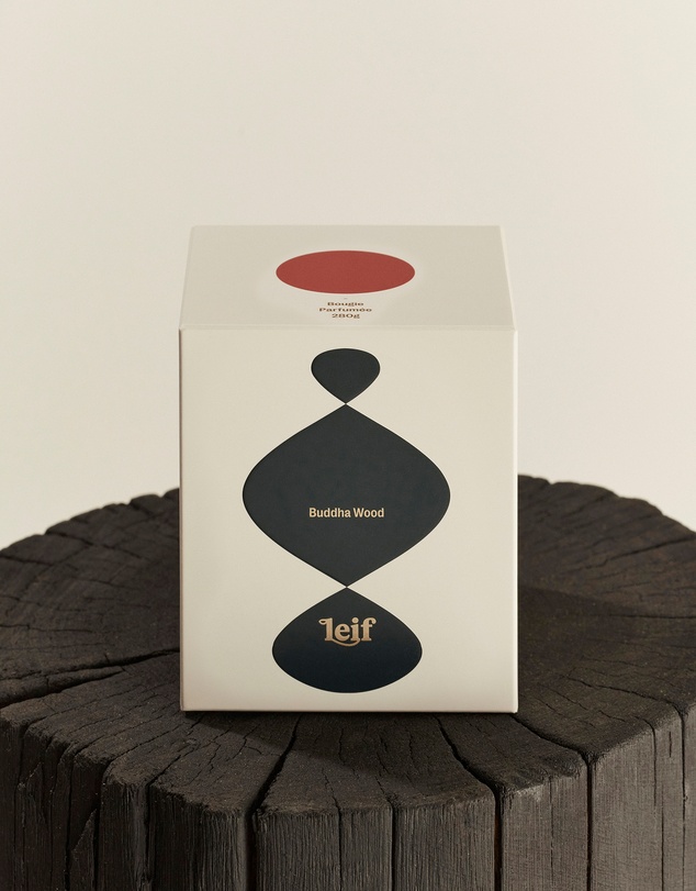 Leif Products - Buddha Wood Candle 280g