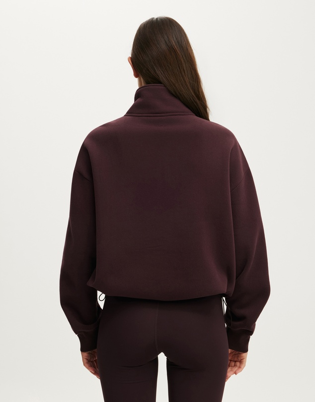 Cotton On Body Active - Plush Half Zip Sweatshirt