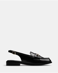 Wittner - Alexia Leather Slingback Loafers