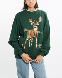 Vintage by The Real Deal - Pre Loved - Vintage 90s Dear Wildlife Sweatshirt