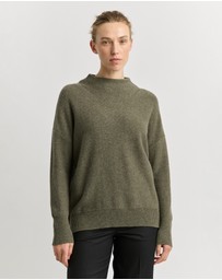 Toorallie - Drop Shoulder Mock Neck