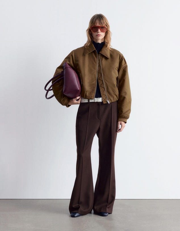 & Other Stories - Cropped Bomber Jacket