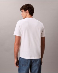 Calvin Klein Jeans - Terry Heritage Logo NYC Graphic Relaxed T-Shirt