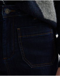 Oxford - Alexa Stretch Patch Pocket Jeans