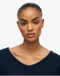 Superdry - Brushed Oversized V Neck Jumper