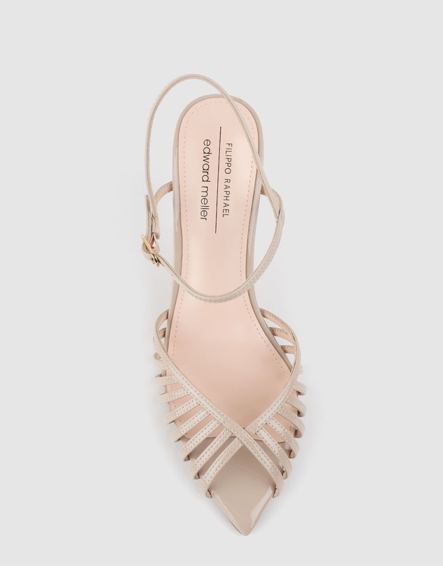 Edward Meller - OLIVIA85 Pointed Open Toe Strappy Sandal