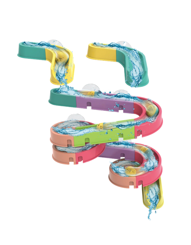 Bright Child - Bathtime Water Slide