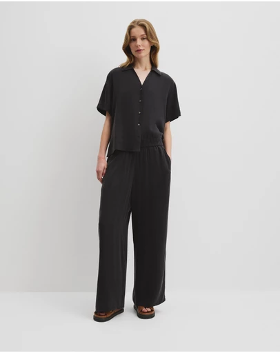Country Road - Pull-on Cupro Pant