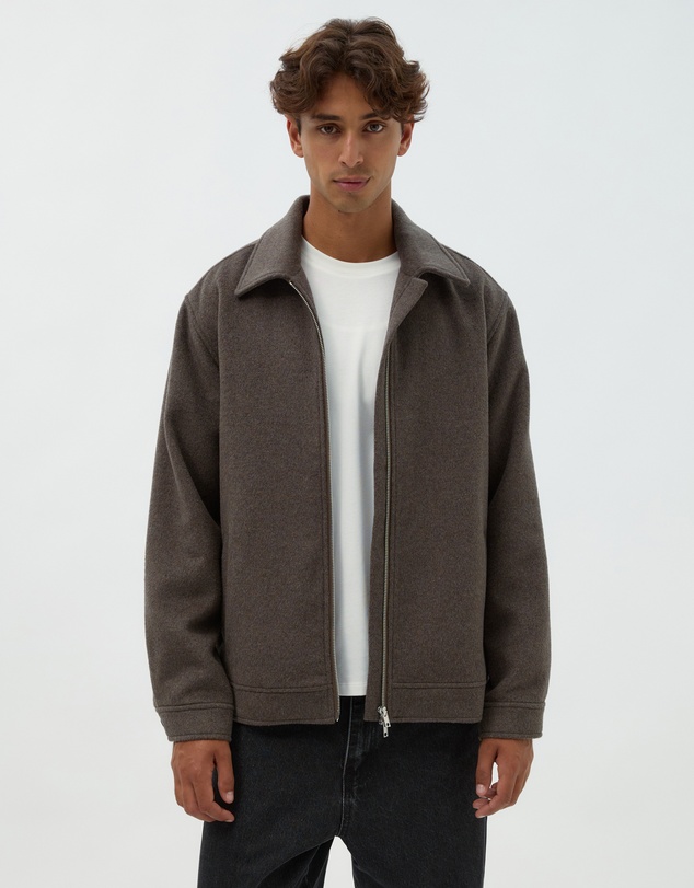 AERE - Wool Double Zip Jacket