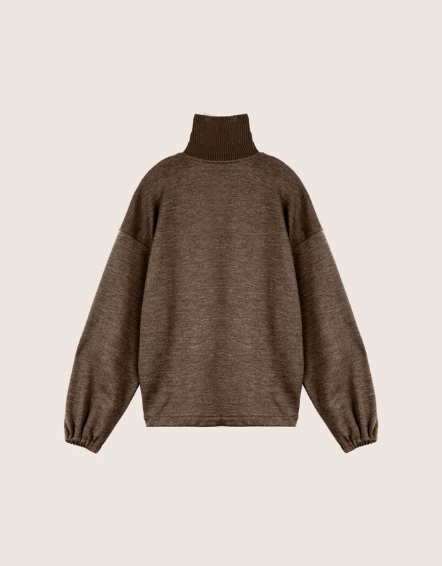 IDA+S - Reina Merino Wool Quarter-Zip Pullover