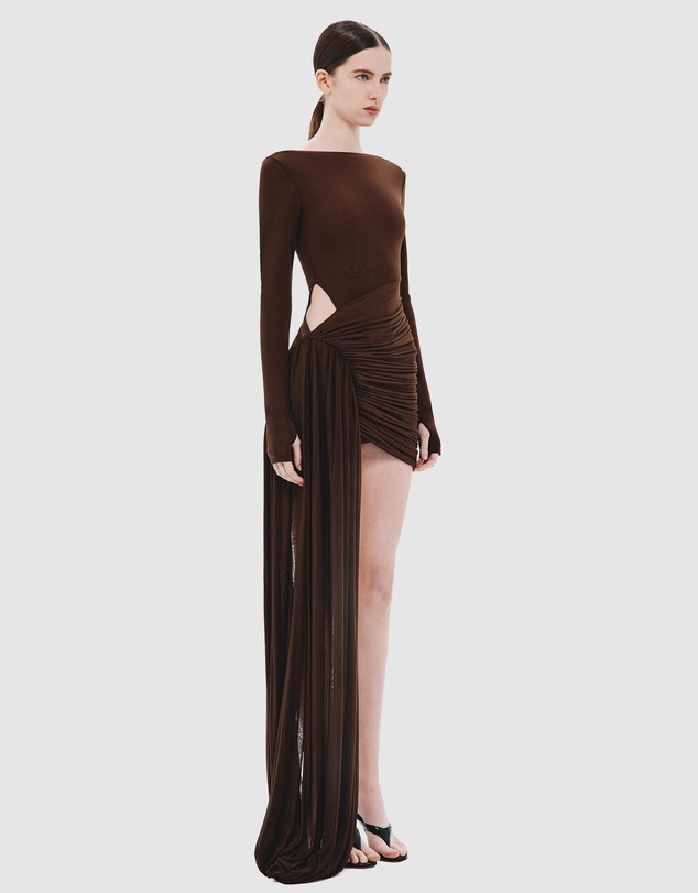 MISHA - The Sari LS Stocking Mini Dress