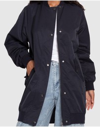 Belle & Bloom - Chasing You Long Bomber Jacket