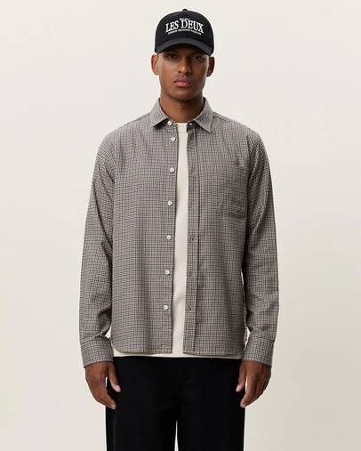Les Deux - Mini Check Soft Shirt