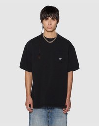 Ksubi - Stamp Ekcess Pocket SS Tee Black