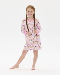 Rock Your Kid - Unicorn Pony Colour Pop Long Sleeve Lily Nightie