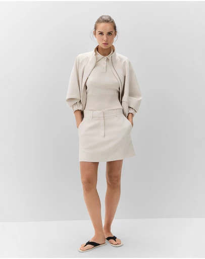 UNISON - Tailored Mini Skirt