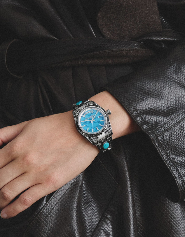 THOMAS SABO - Women's Western-Style Watch with Turquoise, Stainless Steel