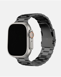 Friendie - Stainless Steel Link Bracelet Band (Ultra Style) - Sydney Ultra - Apple Watch Compatible