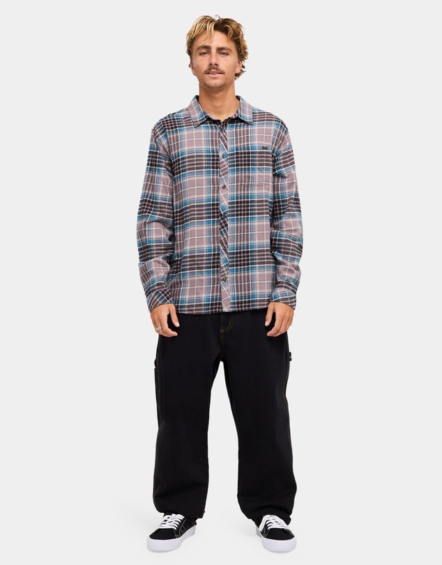 Billabong - Mens Coastline Long Sleeve Flannel Shirt
