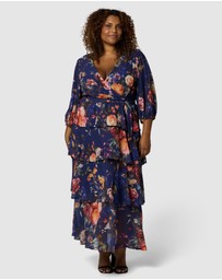 Pink Dusk by Curve Project - Temptress Maxi Dress