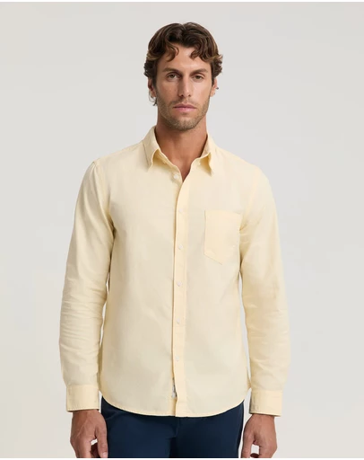 Sportscraft - Long Sleeve Oxford Shirt
