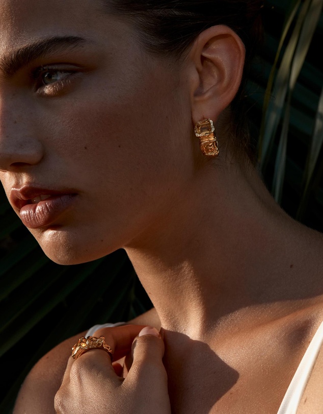 Amber Sceats - Orchid Earrings