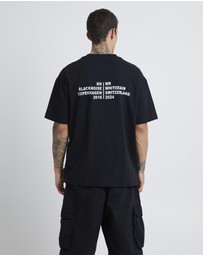 Black Noise White Rain - Tour Shorts Sleeve T-Shirt