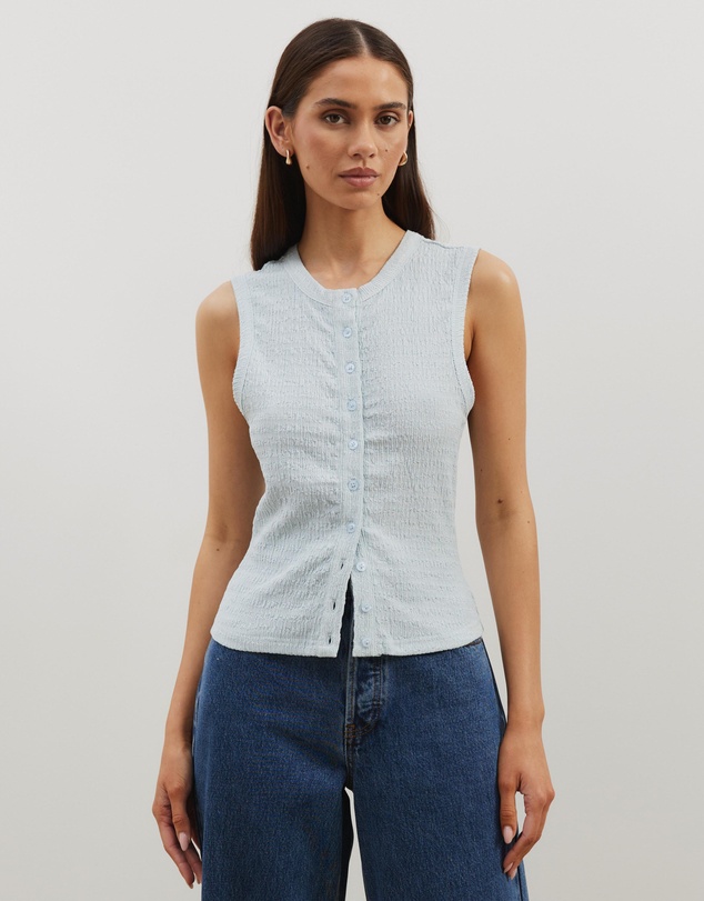 Atmos&Here - Maris Textured Vest Top