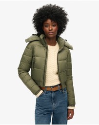 Superdry - Crop Hooded Fuji