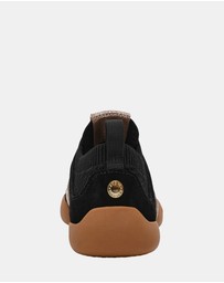 Steve Madden - Biscotti-R Black/Gold Sneakers