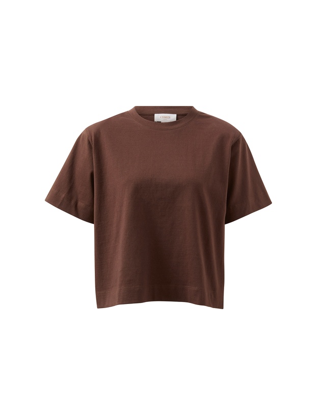Ceres Life - Sofia Boxy Shoulder Tee