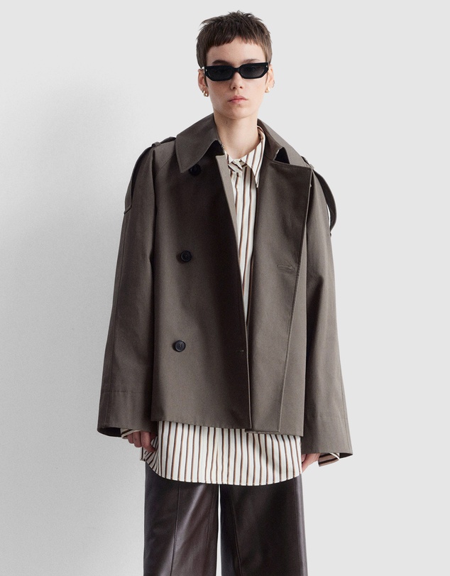 & Other Stories - Double-Breasted Trench Jacket