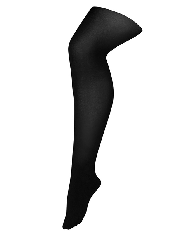 City Chic - Plus size 120D Opaque Tights - black