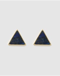 Miz Casa and Co - Geometric Triangle Earrings