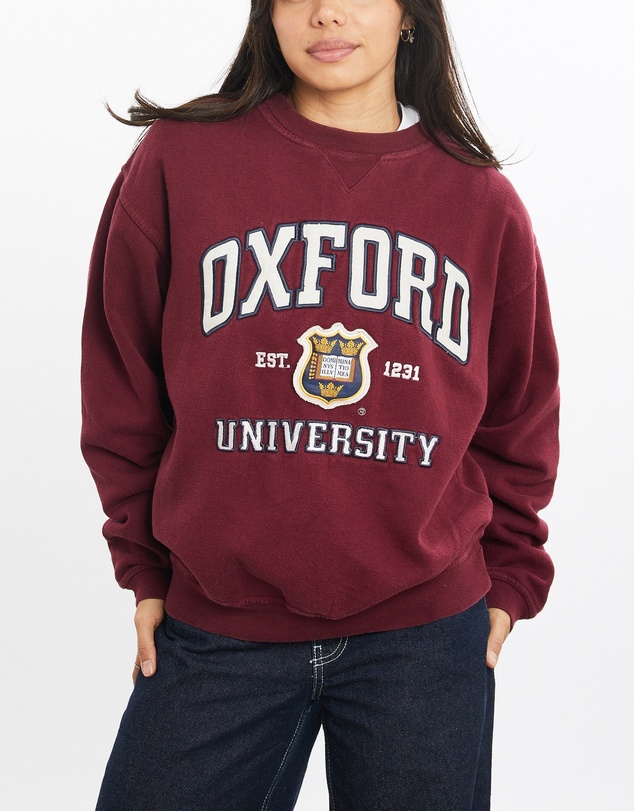 Vintage by The Real Deal - Pre Loved - Vintage Oxford University Sweatshirt