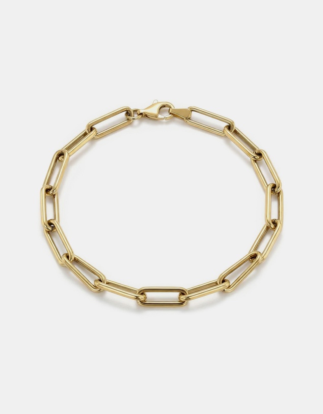 Zoe Olivia - 9K Gold Paperchain Bracelet