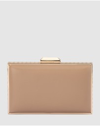 Olga Berg - Sammi Crystal Frame Clutch