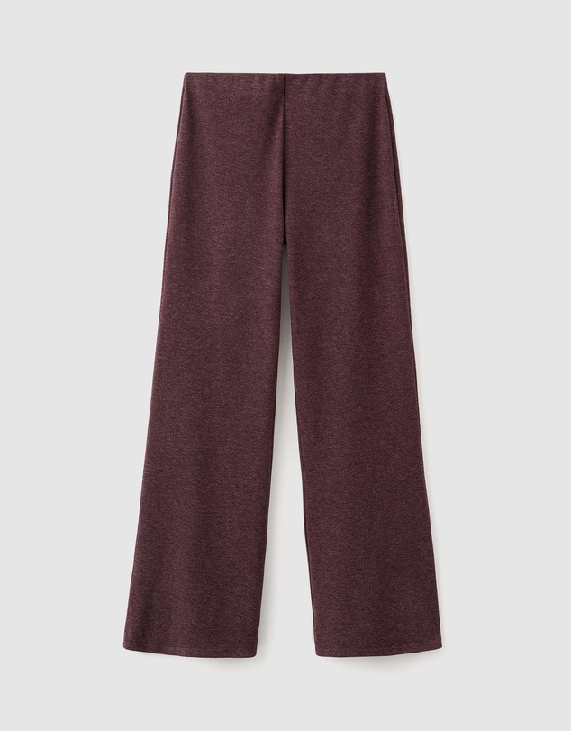 M.N.G - Knitted Trousers With Elastic Waistband