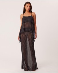SNDYS - Tamika Sheer Maxi Skirt - ICONIC EXCLUSIVE