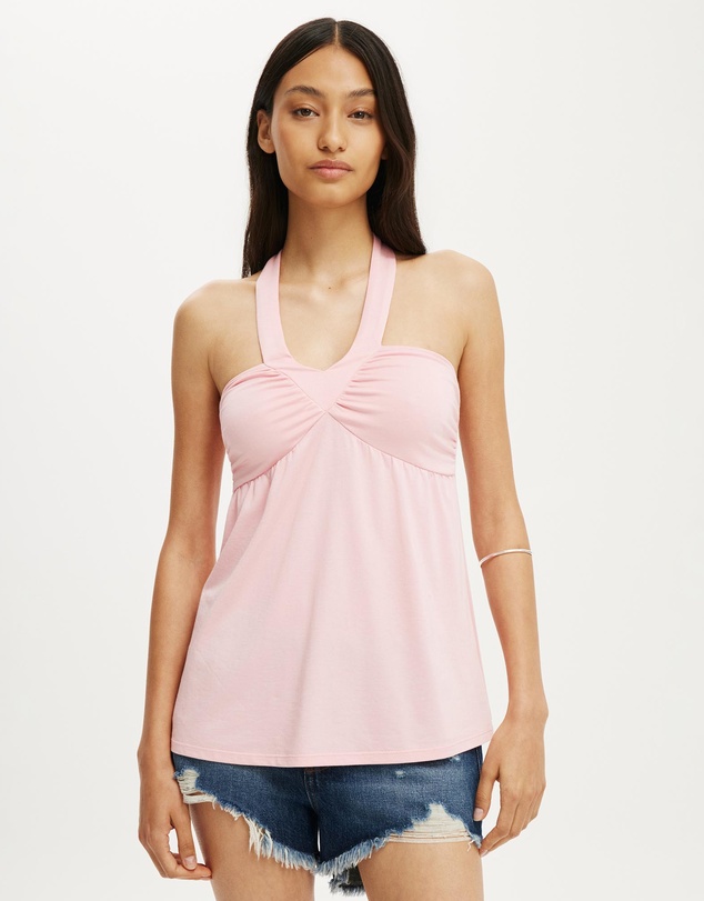 Cotton On - Reece Babydoll Halter Top