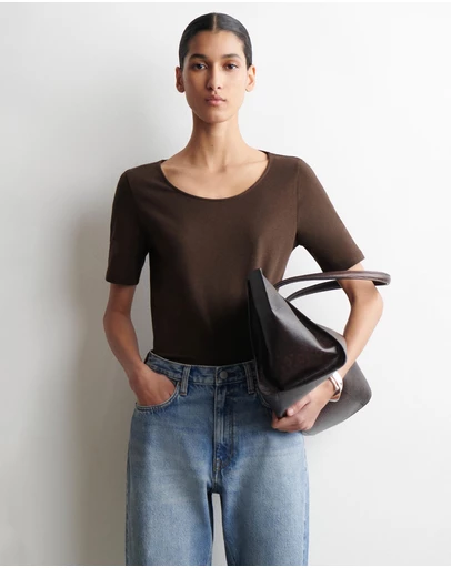COS - Slim Scoop-Neck Cotton T-Shirt