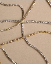 Bianc - Small Tennis Necklace