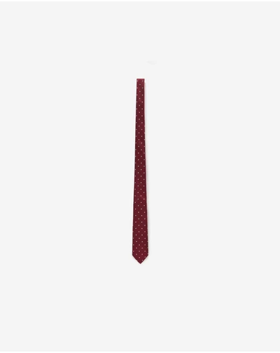 Calibre - Silk Polkadot Tie Burgundy Combo