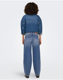 ONLY - Gianna High Waisted Straight Jeans