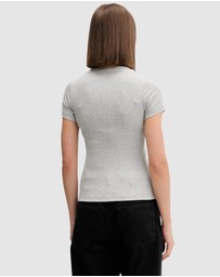 GUESS - GUESS JEANS Slim Short Sleeve Top